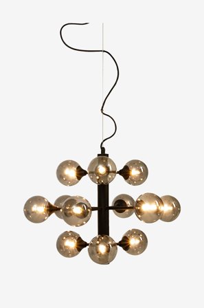 Aneta Lighting - Loftlampe COSMOS - Sort - Loftpendler - Fra Homeroom