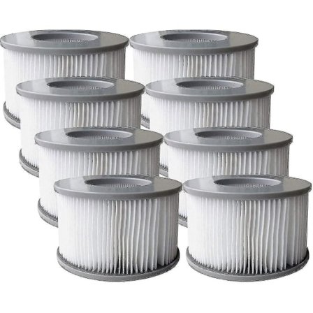 8 stk. premium filter til Mspa boblebade og spabade