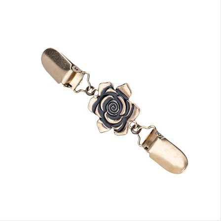 Vintage Sjalspänne - Halkfritt Tröjklämma för Koftor och Scarves