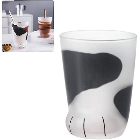 Sød Kattepote Glas, Potekop Kontor Kaffe Kop Morgenmad Mælkeglas
