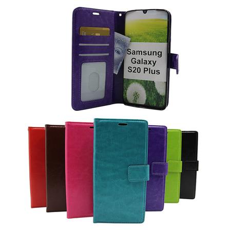Crazy Horse Wallet Samsung Galaxy S20 Plus (g986b) Grön