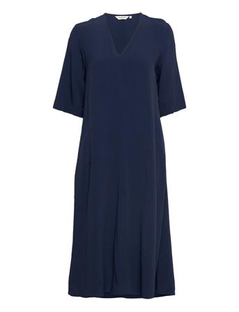 Haaveellinen Solid Dress Blue Marimekko
