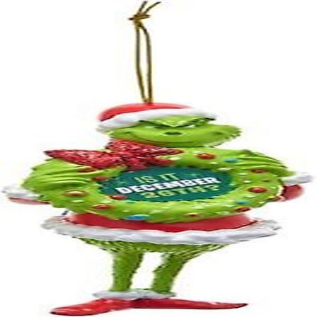 God Jul Grinch Ornament Julgranshängande Dekoration Figur Hänge -sz.11977