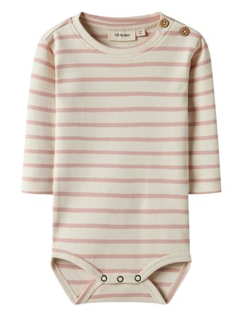 Lil'Atelier Nbflimia Ls Body Lil - Pink - 80