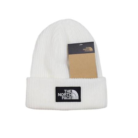The North Face Termisk Stickad Mössa För Män Och Kvinnor White