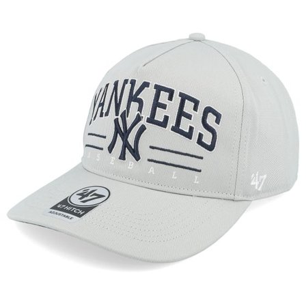 47 Brand - MLB Grå adjustable Keps - New York Yankees MLB 47 Hitch Cap Grey A-frame Adjustable @ Hatstore