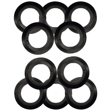 Gummipakninger til køkkenvaskpropper, 10 stk.