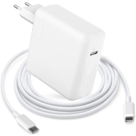 96W USB C Hurtigoplader, Mac Book Pro Oplader, Type C Strømforsyningsstik til MacBook Pro 16/15/14/13 tommer, iPad Pro 12.9/11 og alle USB C-enheder