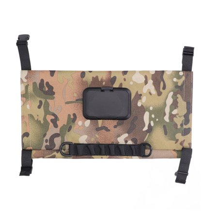 Camping Toalettpappershållare Canvas Vattentät Hängande Våtservettsdispenser Vävnadshållare för Husbil Bil Vandring Kamouflage