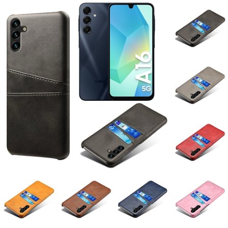 Kortholder Samsung A16 skal mobilcover hul oplader høretelefoner -