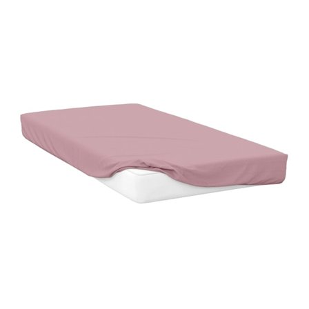 Belledorm Polycotton Extra Deep Fitted Sheet 4ft Blush Pink