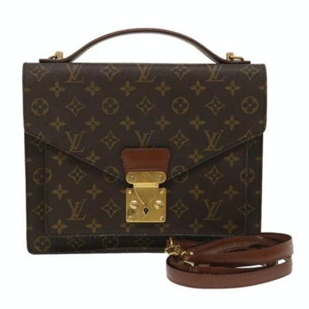 Louis Vuitton Vintage, Pre-owned Monceau Bag Bruin, Dames, Maat:ONE Size