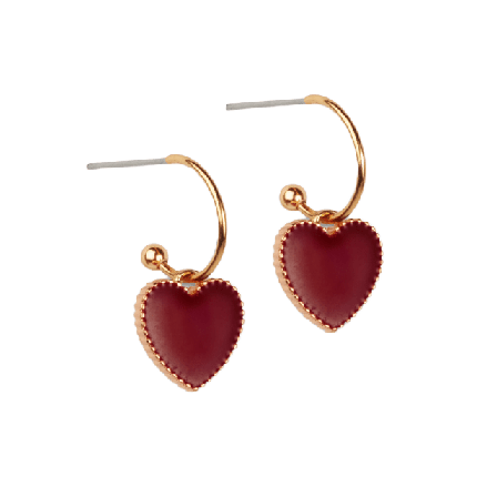 pfgSTOCKHOLM Heart Örhänge Örhängen Dam Flerfärgad ONESIZE