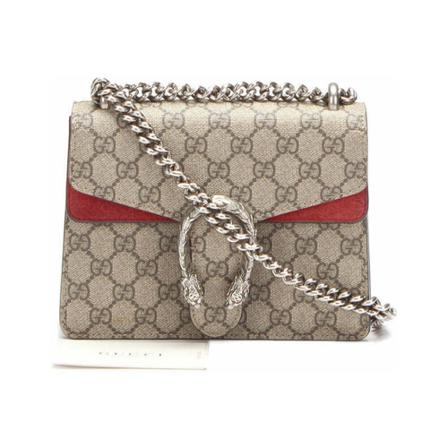 Gucci Vintage, Pre-owned Shoulder Bag Bruin, Dames, Maat:ONE Size