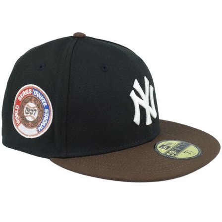New Era - MLB Svart fitted Keps - New York Yankees Rogue Crowns 59FIFTY 1937 World Series Black/Walnute/Grey Uv Fitted @ Hatstore