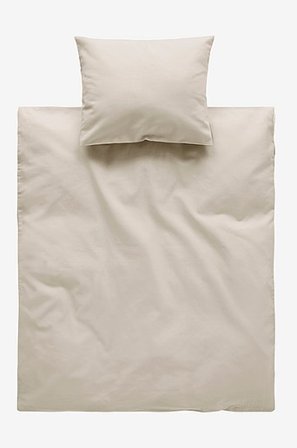 Jotex - Baby Påslakanset Vagn/vagga Ekologisk Beige ZACK - Köp Barnpåslakan & örngott hos Jotex