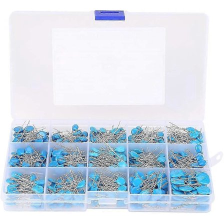450st 100pf-10000pf Kondensator Kit Keramisk Kondensator Högspännings Dip Keramisk Kondensator Sortiment