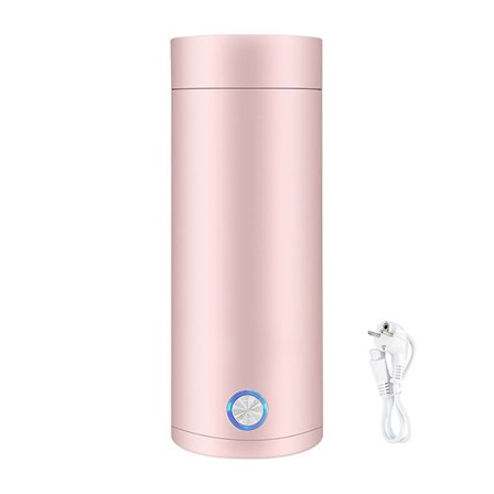 Minikokare och termos, bärbar elektrisk vattenkokare, bärbar elektrisk resevattenkokare