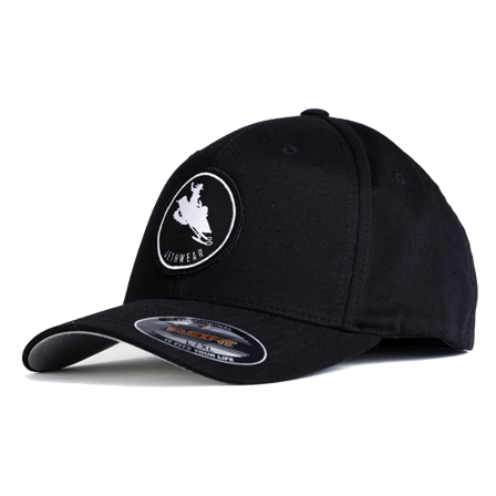 Șapcă Jethwear FlexFit Tame The Wild negru/alb L/XL