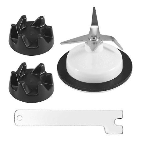 9704230 Blender Kobling Udskiftningsdele til Kitchenaid, 4-bladet Blenderkniv og Blender Kobling med (FMY)