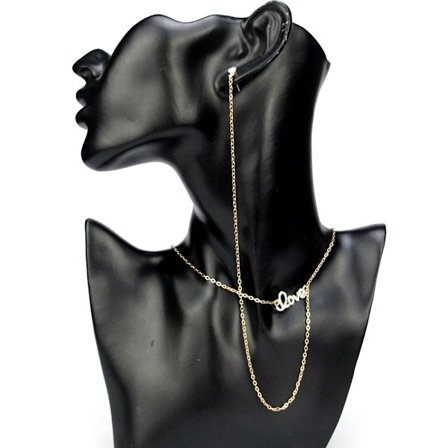 Seducerende Halskæde, Ørestik og Stud Sæt