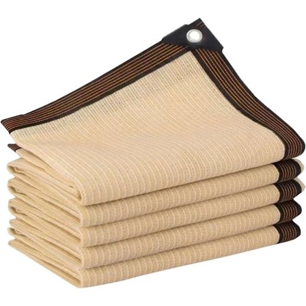 Skyggenett, 85% UV-beskyttelse Skyggeseil, Vindtett Skyggeduk for Drivhus med Maljer, for Drivhus, Hage, Pergola og Terrasse.