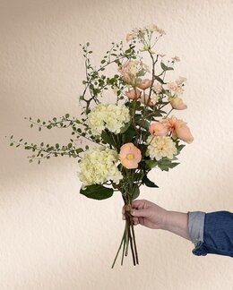 Komplett bukett konstväxter Emma, 79cm Multi - Mr Plant