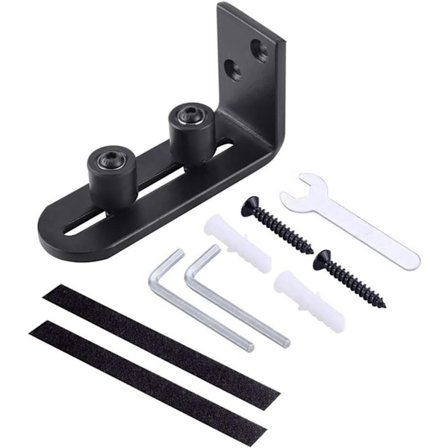 Liukuovijärjestelmä - Säädettävä lattiaohjain - Liukuovien varusteet - Lattiaohjainrulla - Säädettävä oviohjain ...