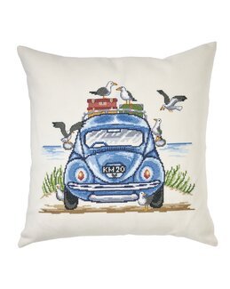 Broderipakke Pute Strandveien - Permin