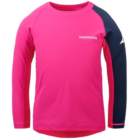 Didriksons Surf Kids LS UV Top 3 Children swimming suits Pink 110