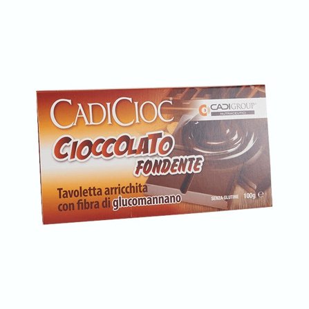 Cadicioc Tavoletta Cioccolato Fondente Glucomannano 100g