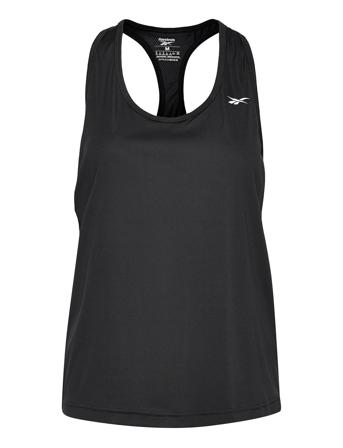 Us Perform Mesh Tank Blue Reebok Performance