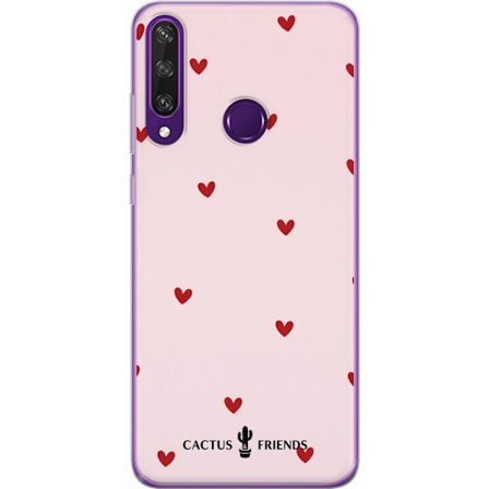 Kompatibel Mobilcover til Huawei Huawei Y6p Cactus and Friends – HeartSprinkle