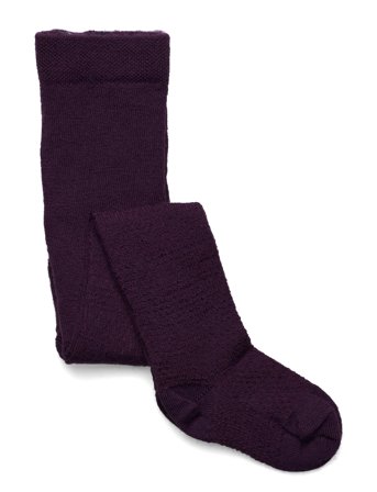 Wool Tights, Powder Purple Smallstuff