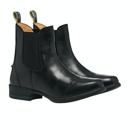 Moretta Dam/Dam Lucilla Läder Jodhpur Stövlar 5 UK Svart