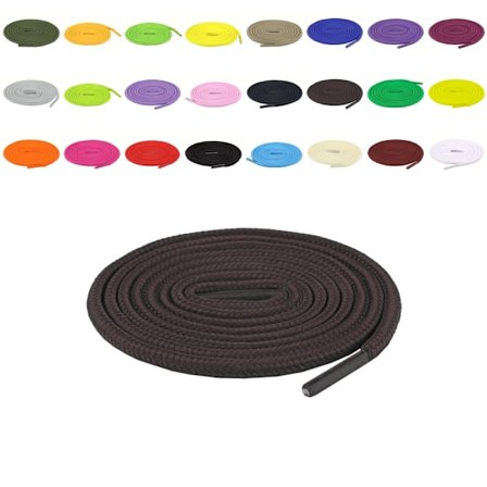 Snørebånd til sneakers - Runde [120 cm] - Flere farvevalg