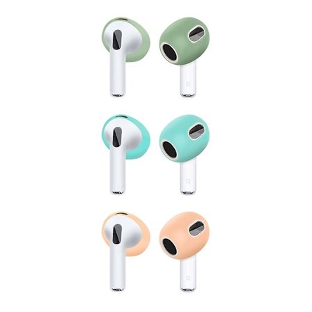Värikkäät korvapäät korvatyynyt Airpods- pods 3 kuulokkeet korvatyynyt korvatyyny 3 sarjaa