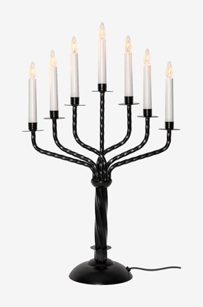 Star Trading - Lysestake Bore - Svart - Adventsstaker - Fra Homeroom