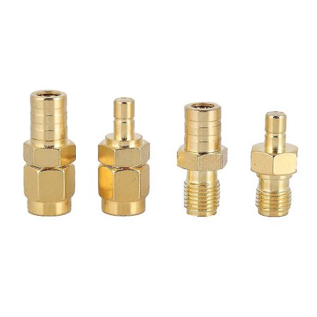 4 typer Rf Adapter Sma Adapter Till Smb Connector Rf Converter Set För Dab Car Radio Antenn