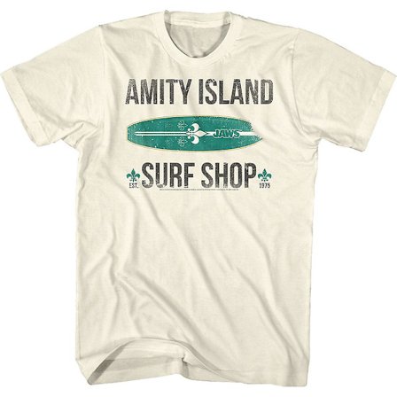 JAWS Amity Island Surf Shop Skjorta