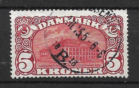 Danmark 1915 - AFA 81w - Stemplet