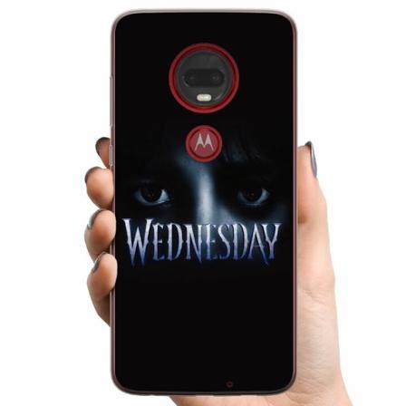 Motorola Moto G7 Plus Tpu Mobilskal Wednesday Addams