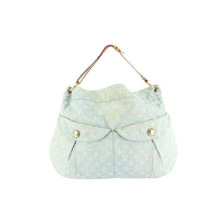 Louis Vuitton Vintage, Pre-owned Denim louis-vuitton-bags Blauw, Dames, Maat:ONE Size
