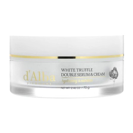 d'Alba White Truffle Double Serum & Cream 70 g, Skincare, Ansigtspleje, Serum