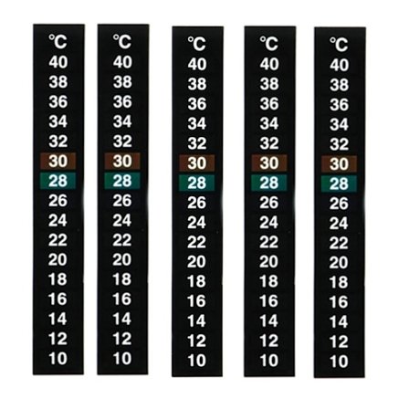 5-pak Traditionelle Digitale Klistertermometre med Celsius-system
