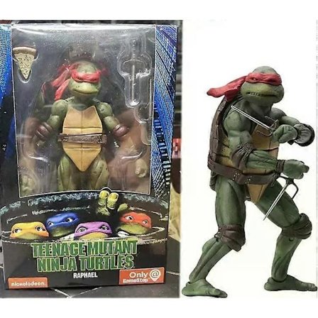 Neca Ninja Turtles Anime Figur Tmnt Action Figur 1990 Filmversion Limited Edition Barnleksaker Rumsdekoration Födelsedagspresent