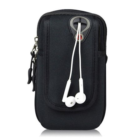 Universal Vattentät Armbandsväska Sport Fitness Hörlursingång