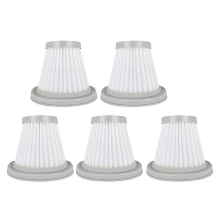 5 stk HEPA-filtre til Deerma Dx118c Dx128c støvsuger udskiftningstilbehør dele Hy