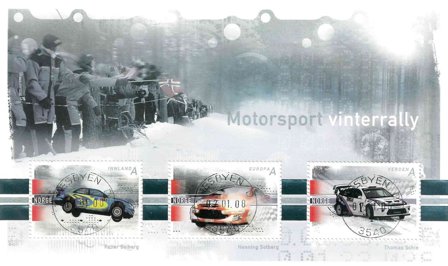 Norge - AFA nr. 1594 - Stemplet miniark