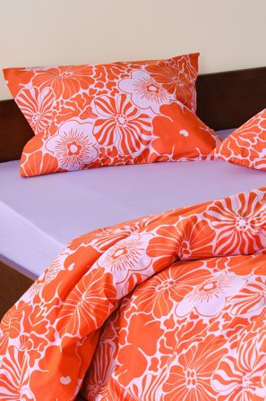 Jotex - Økologiskt Putetrekk Oransje - ANNA - Kjøp Putevar hos Jotex